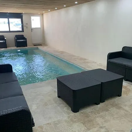 Piscine/spa Prive Interieur 33° Zoo De 24h Du Mans * 라플레슈