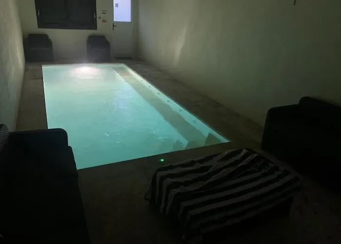 Villa Piscine/spa Privé Intérieur 33° Zoo De 24h Du Mans *